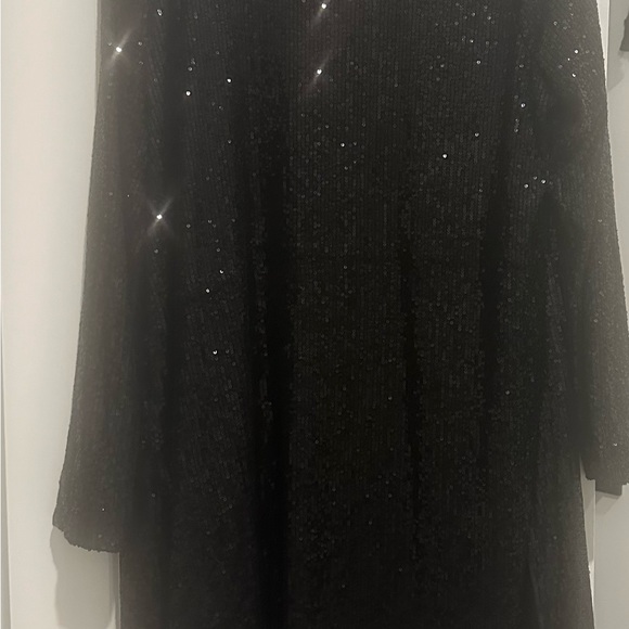 Steve Madden x BB Dakota Showstopper Duster in Black - Picture 9 of 14